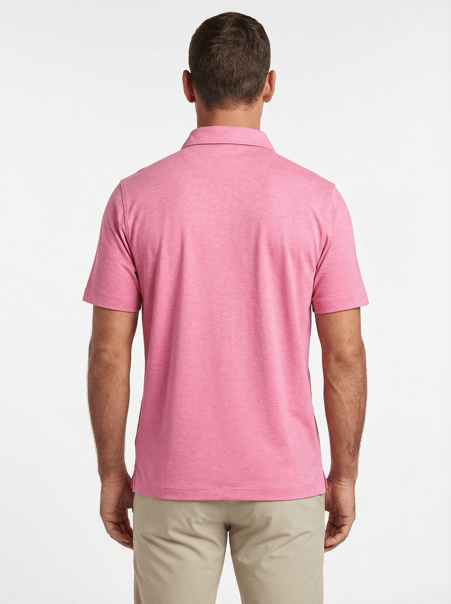 Men's 3 Button Pique Polo - Image 12