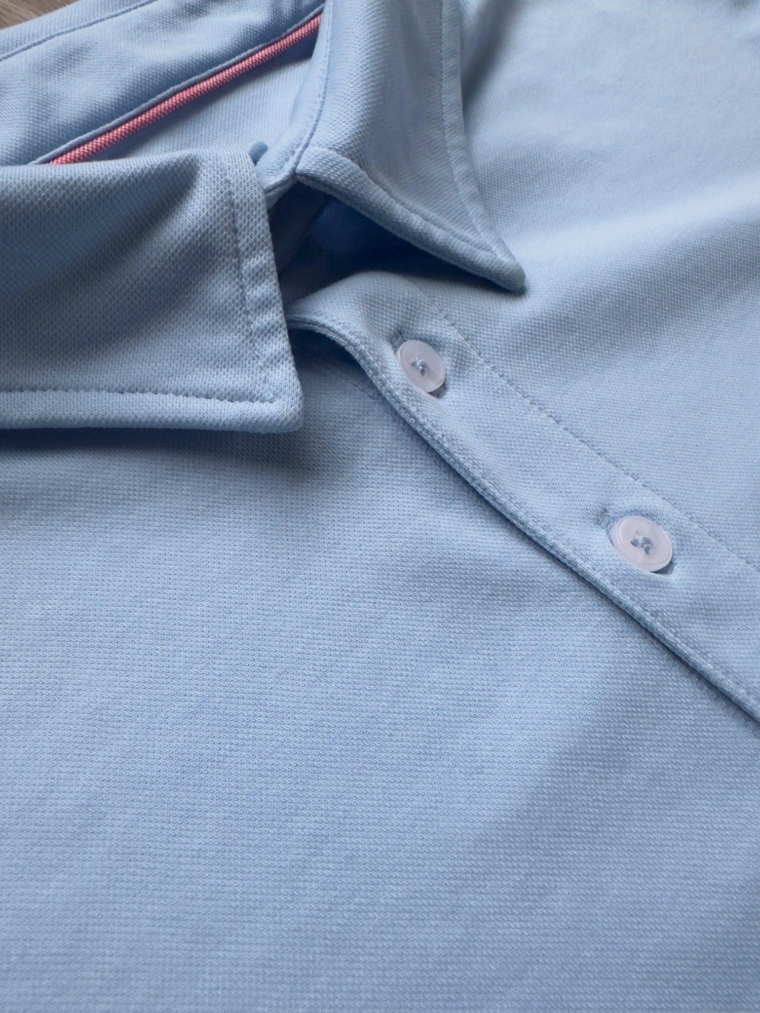 Men's 3 Button Pique Polo - Image 4