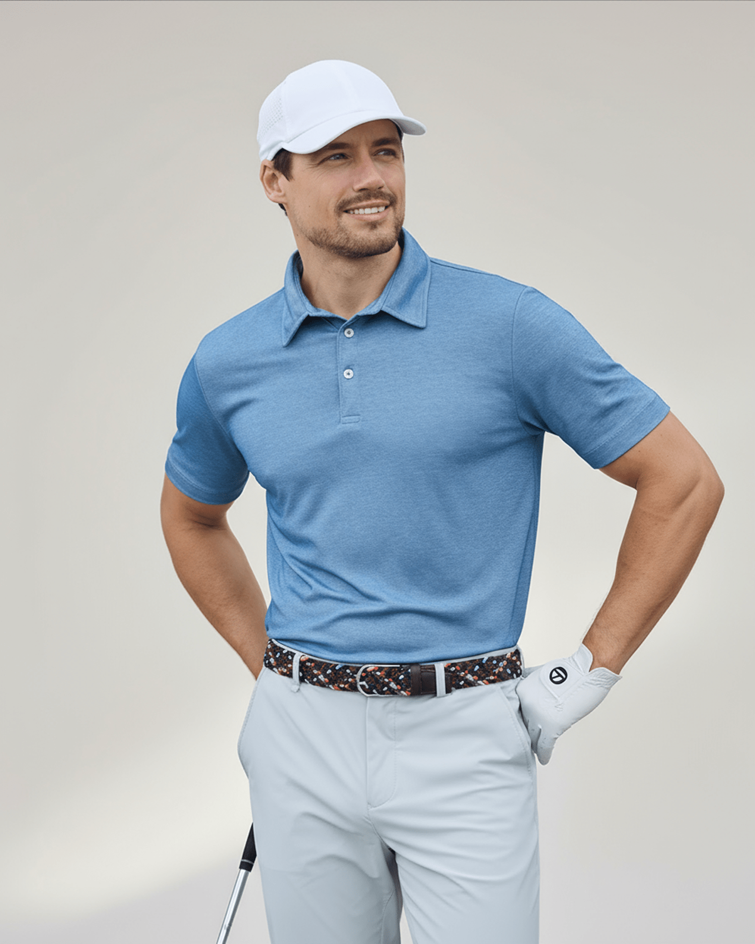 Men's 3 Button Pique Polo - Image 23