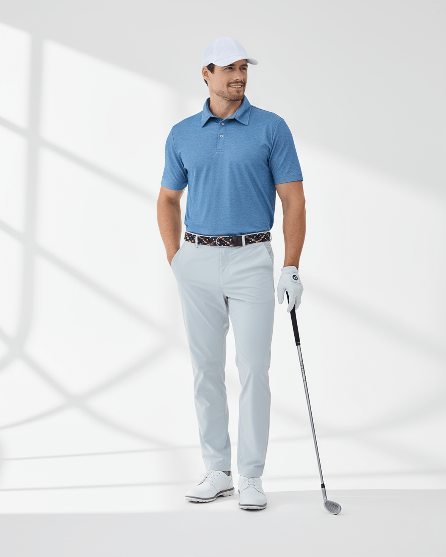 Men's 3 Button Pique Polo - Image 31