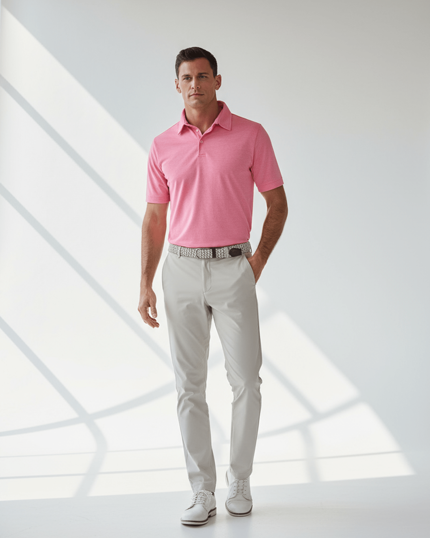 Men's 3 Button Pique Polo - Image 15