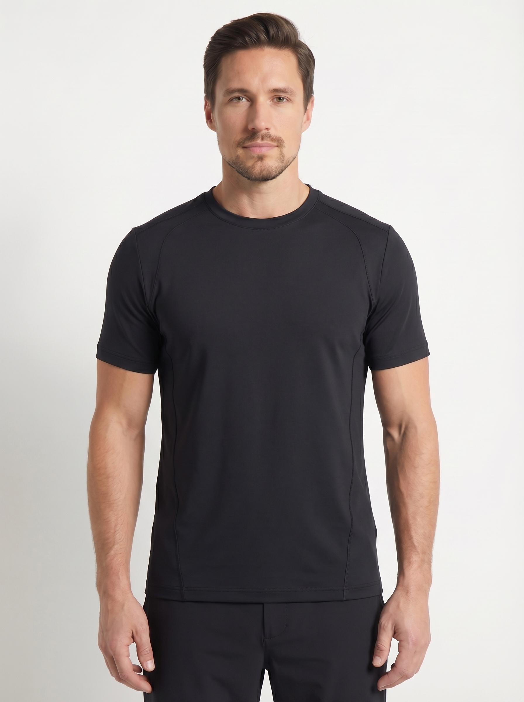 Men's SwingFree? Performance Crew Tee - Black - Image 2